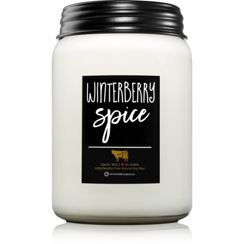 Milkhouse Candle Co. Farmhouse Winterberry Spice ароматна свещ 737 гр. - Аромат - Сравни цени от 1 магазин с безплатна доставка
