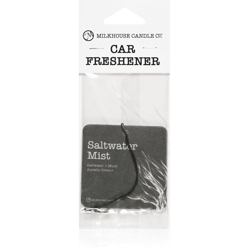 Milkhouse Candle Co. Creamery Saltwater Mist ароматизирана свещ за колата