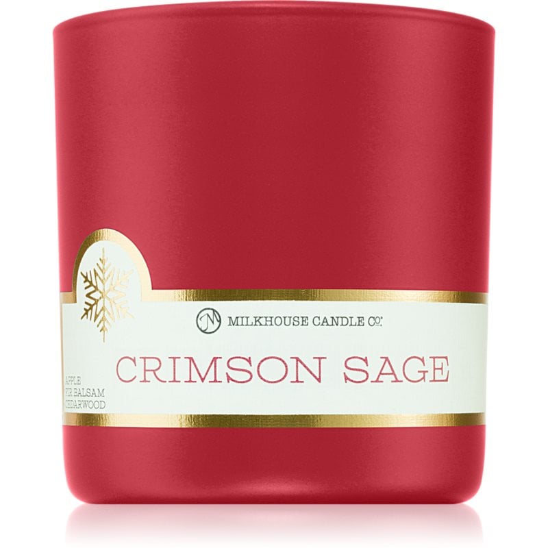 Milkhouse Candle Co. LE Winter Crimson Sage ароматна свещ 226 гр.