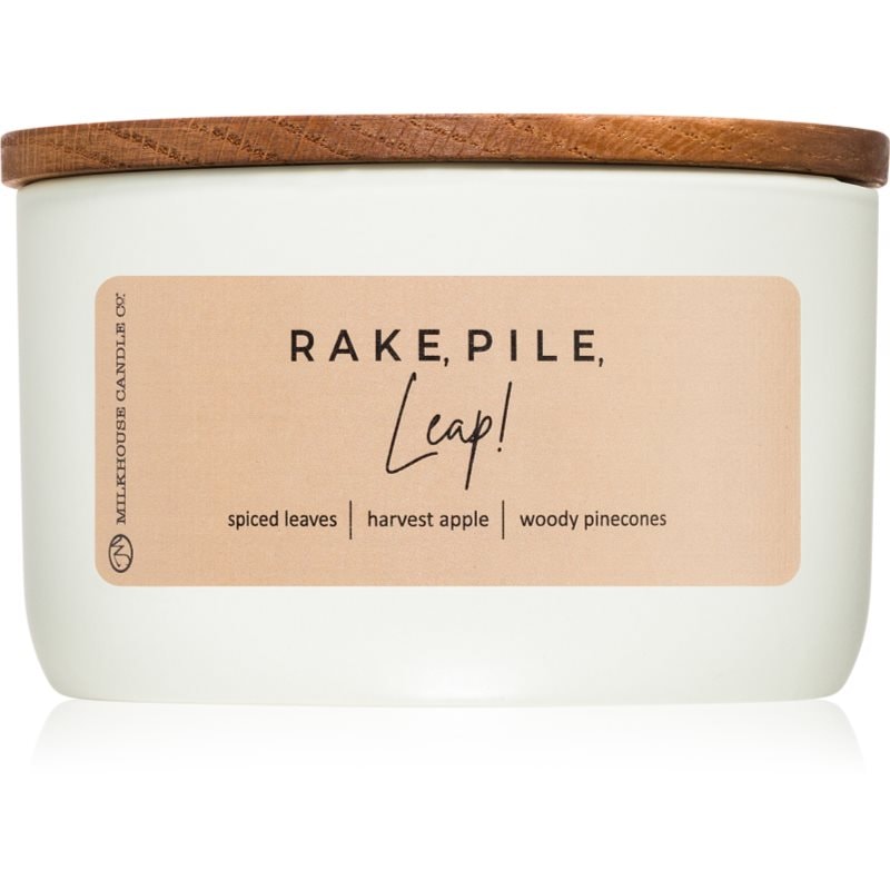 Milkhouse Candle Co. Statement Rake, Pile, Leap! ароматна свещ 283 гр. - Аромат - Сравни цени от 1 магазин с безплатна доставка
