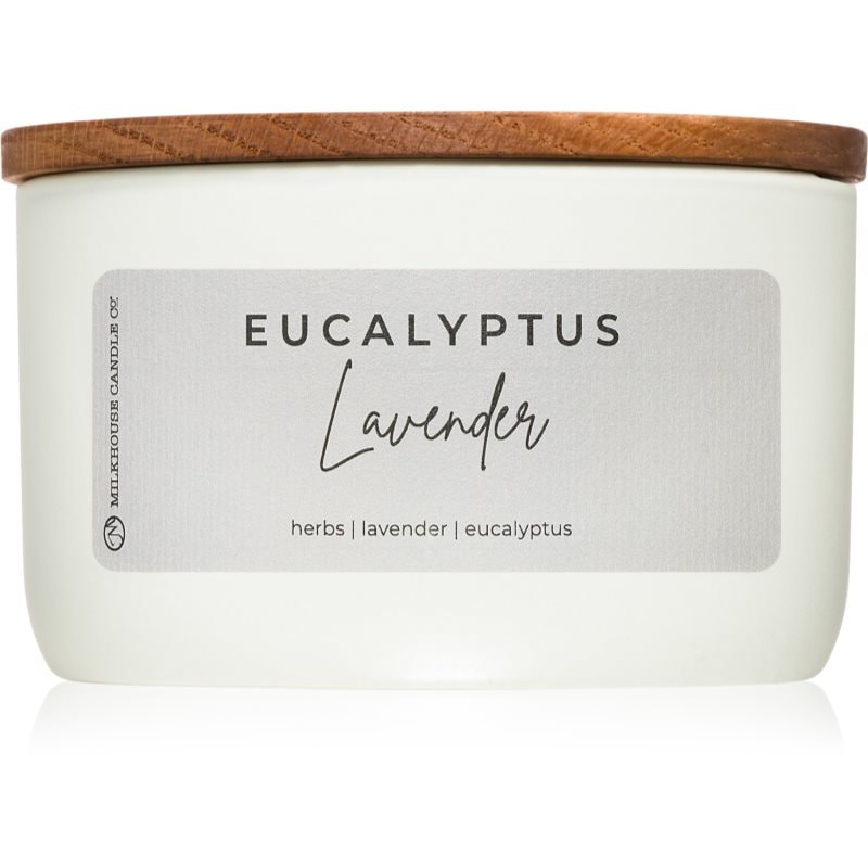 Milkhouse Candle Co. Milkhouse Candle Co. Statement Eucalyptus Lavender ароматна свещ 283 гр. - Унисекс парфюм 283мл - Сравни цени от 1 магазин с безплатна доставка