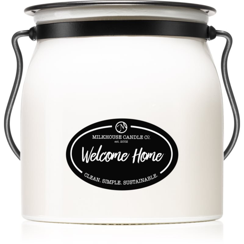 Milkhouse Candle Co. Creamery Welcome Home ароматна свещ Butter Jar 454 гр. - Аромат - Сравни цени от 1 магазин с безплатна доставка