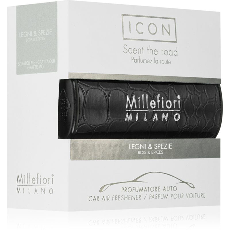 Millefiori Icon Wood & Spices aроматизатор за автомобил - Аромат - Сравни цени от 1 магазин с безплатна доставка