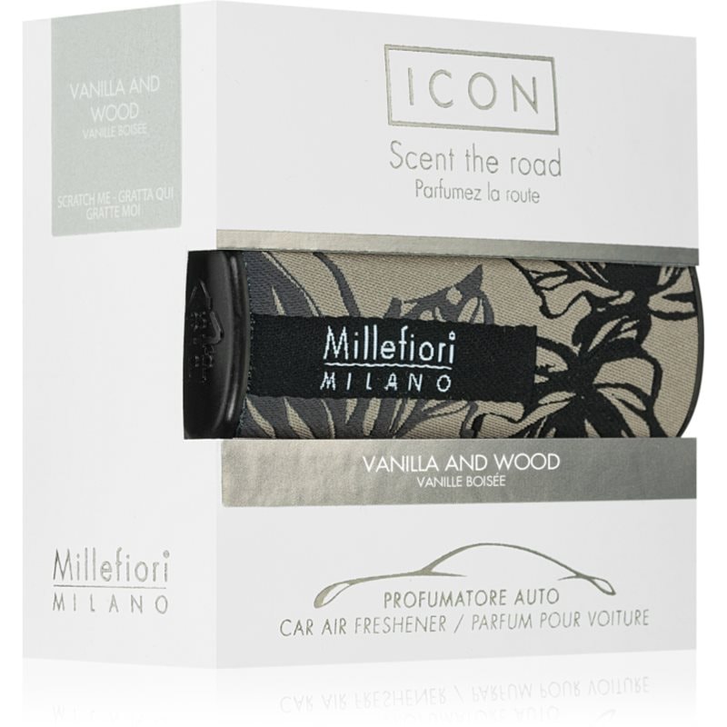 Millefiori Icon Vanilla & Wood aроматизатор за автомобил - Аромат - Сравни цени от 1 магазин с безплатна доставка