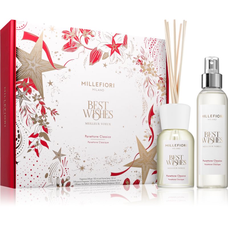 Millefiori Best Wishes Panettone Classico подаръчен комплект - Комплект - Сравни цени от 1 магазин с безплатна доставка