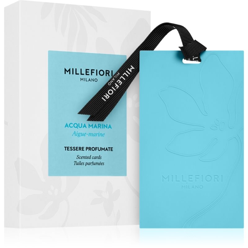 Millefiori Acqua Marina Laundry ароматизирана карта - Аромат - Сравни цени от 1 магазин с безплатна доставка