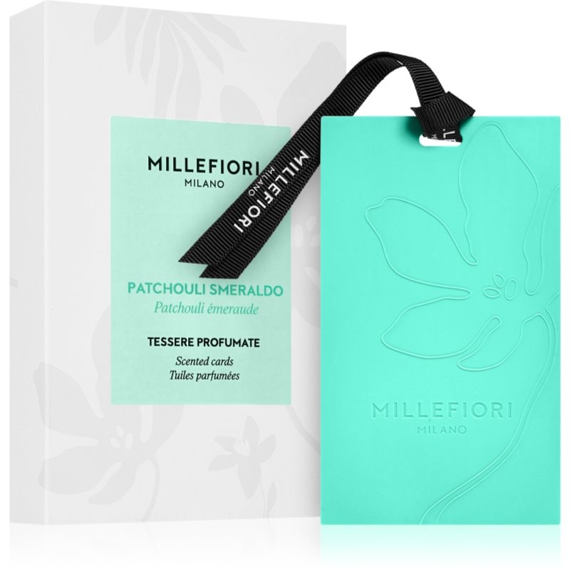 Millefiori Milano Laundry Patchouli Smeraldo ароматизирана карта - Аромат - Сравни цени от 1 магазин с безплатна доставка
