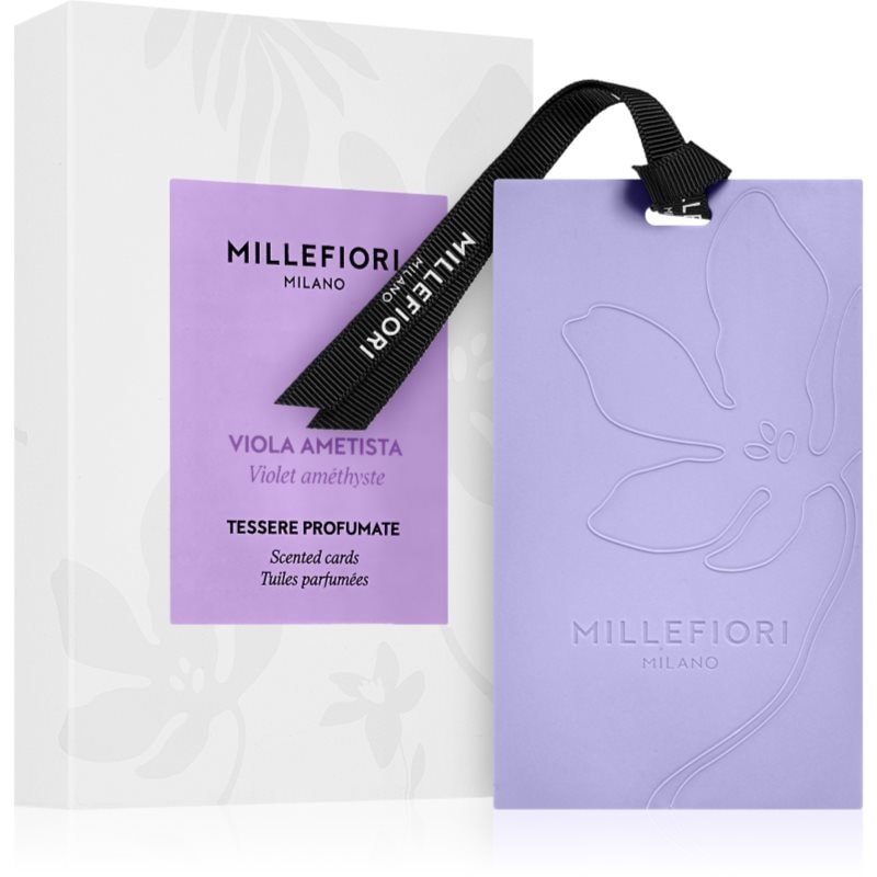 Millefiori Milano Laundry Viola Ametista ароматизирана карта - Аромат - Сравни цени от 1 магазин с безплатна доставка