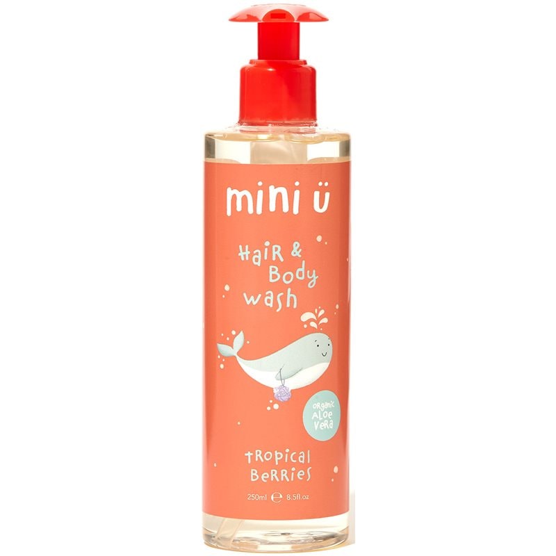 Mini-U Hair & Body Wash Tropical Berries шампоан и душ гел за деца - Грижа за коса - Сравни цени от 1 магазин с безплатна доставка