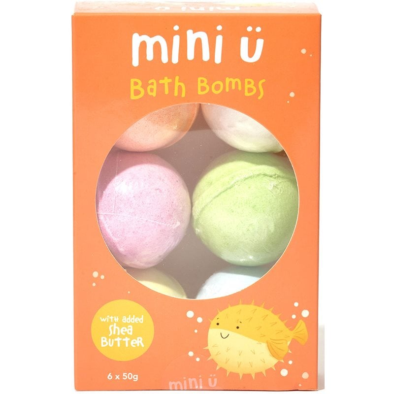 Mini-U Bath Bomb 6 Pack пенлива топка за вана