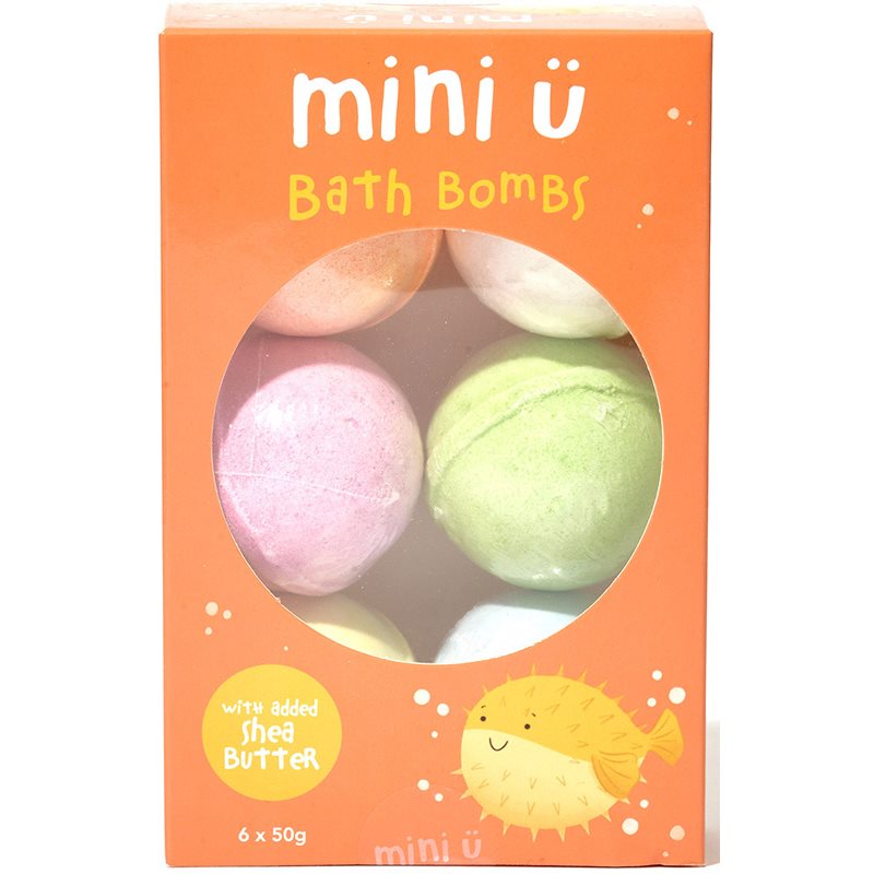 Mini-U Bath Bomb 6 Pack пенлива топка за вана - Грижа за тяло - Сравни цени от 1 магазин с безплатна доставка