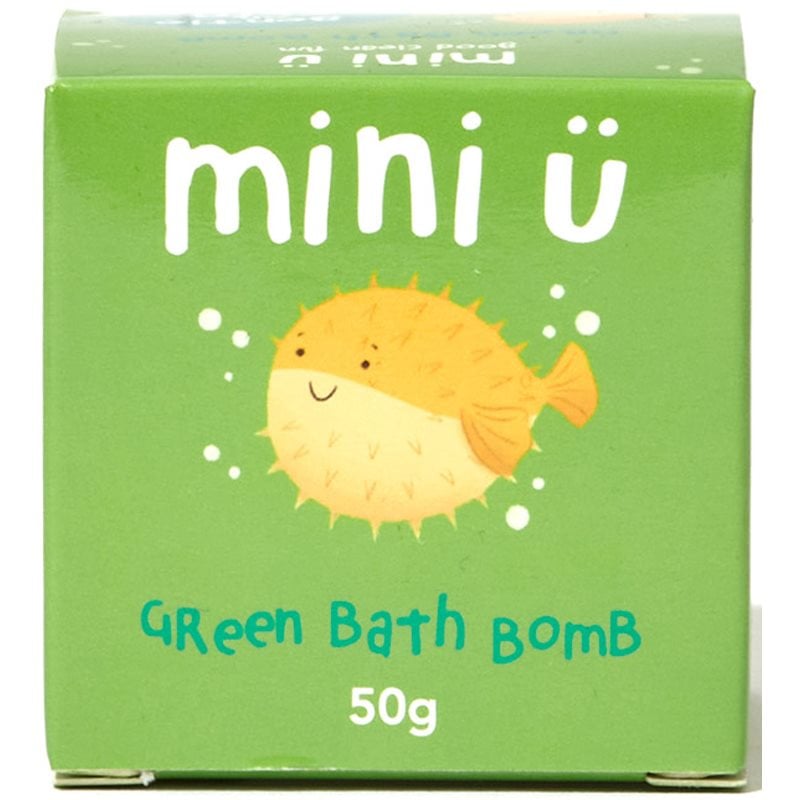 Mini-U Bath Bomb Green пенлива топка за вана