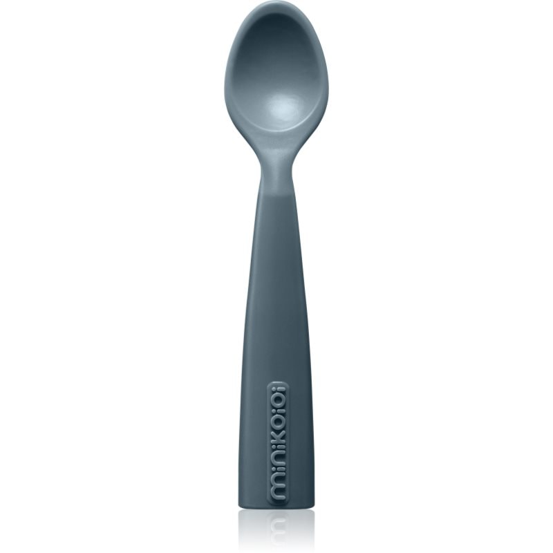 Minikoioi Silicone Spoon лъжичка Deep Blue - За деца - Сравни цени от 1 магазин с безплатна доставка