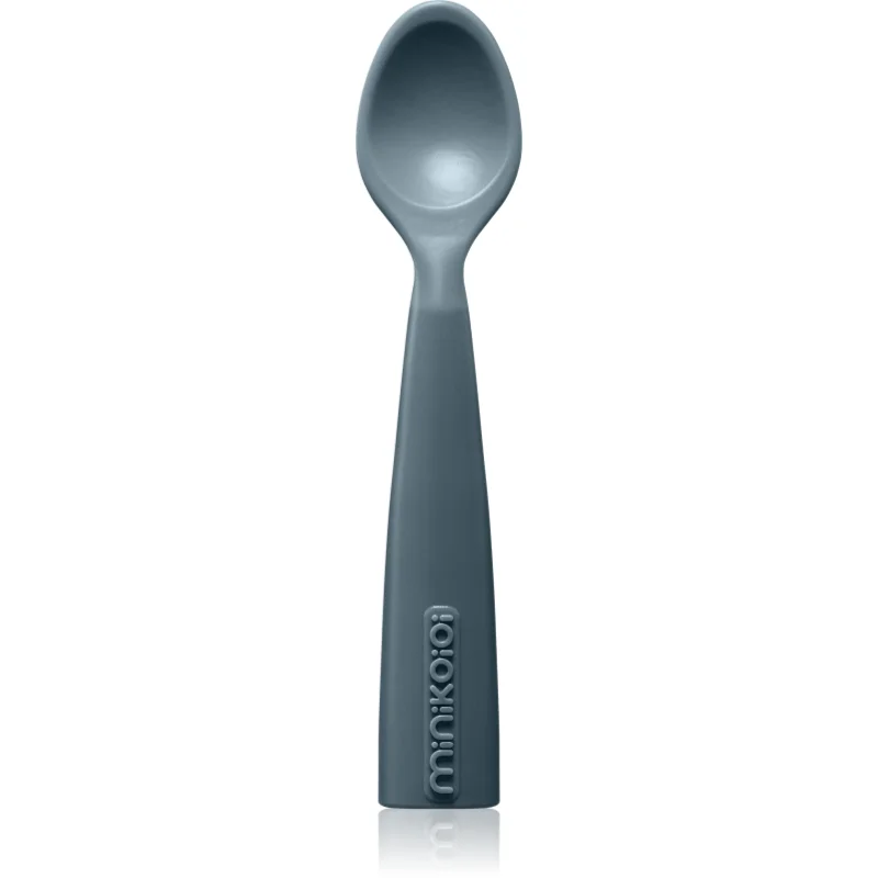 Minikoioi Silicone Spoon лъжичка Deep Blue - За деца - Сравни цени от 1 магазин с безплатна доставка