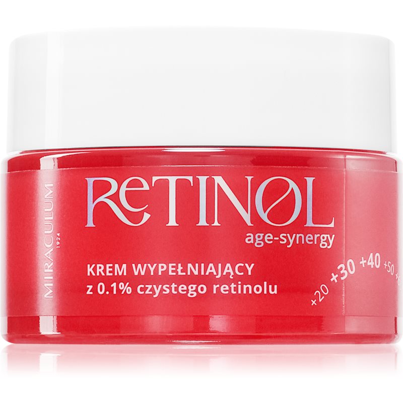 Miraculum AGE-SYNERGY RETINOL 0.1% активен нощен крем за редукция на пигментни петна с ретинол - Грижа за лице - Сравни цени от 1 магазин с безплатна доставка