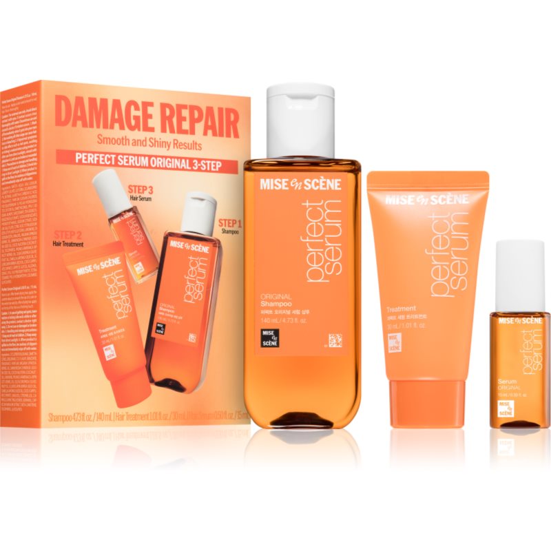 mise en scene Perfect Original Kit комплект за блясък и мекота на косата - Комплект - Сравни цени от 1 магазин с безплатна доставка