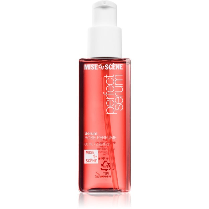 mise en scene Perfect Serum Rose Parfume възстановявящ серум за коса с аромат на цветя за жени