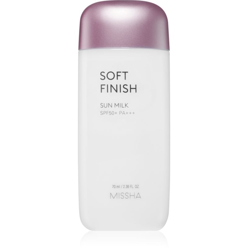 Missha All Around Safe Block Soft Finish уеднаквяващ флуид SPF 50+