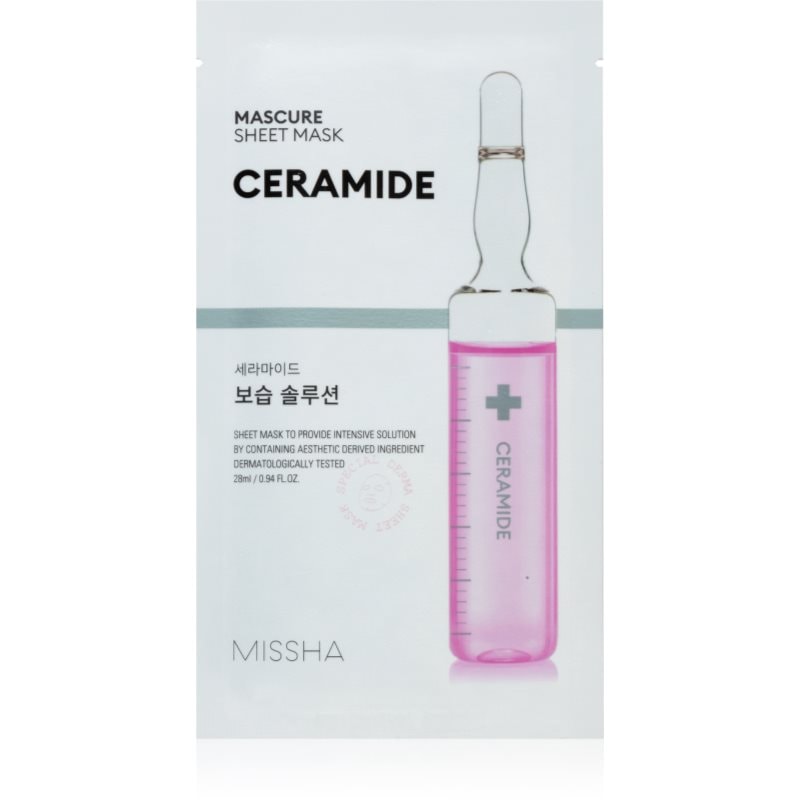 Missha Mascure Ceramide подхранваща платнена маска - Грижа за лице - Сравни цени от 1 магазин с безплатна доставка