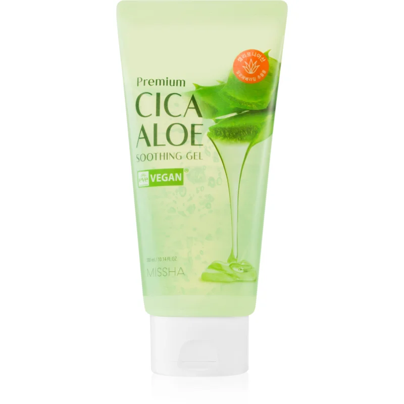 Missha Premium Cica Aloe хидратиращ и успокояващ гел с алое вера - Грижа за лице - Сравни цени от 1 магазин с безплатна доставка