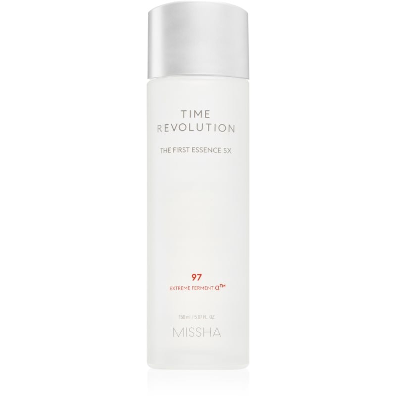 Missha Missha Time Revolution The First Treatment Essence 5x Extreme Ferment концентрирана хидратираща есенция за регенерация и възстановяване на кожата 150 - Унисекс парфюм 1мл - Сравни цени от 1 магазин с безплатна доставка