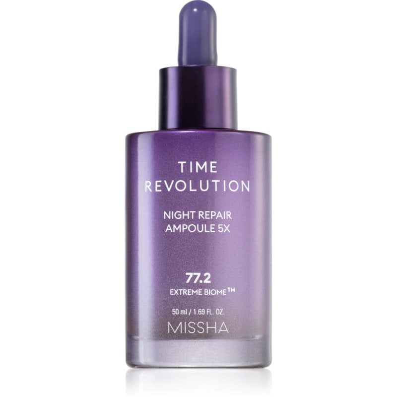 Missha Time Revolution Night Repair Ampoule интензивна нощна грижа с анти-бръчков ефект