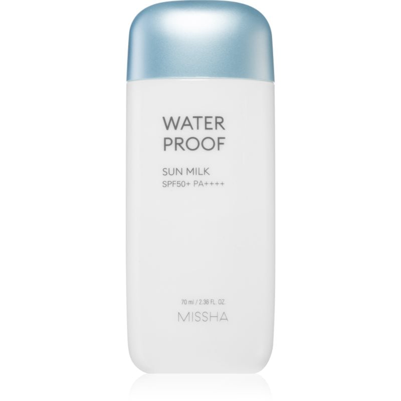 Missha All Around Safe Block Waterproof Sun Milk водоустойчив лосион за слънце SPF 50+