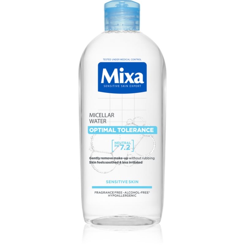 MIXA Optimal Tolerance мицеларна вода за успокояване на кожата - Грижа за лице - Сравни цени от 2 магазина с безплатна доставка