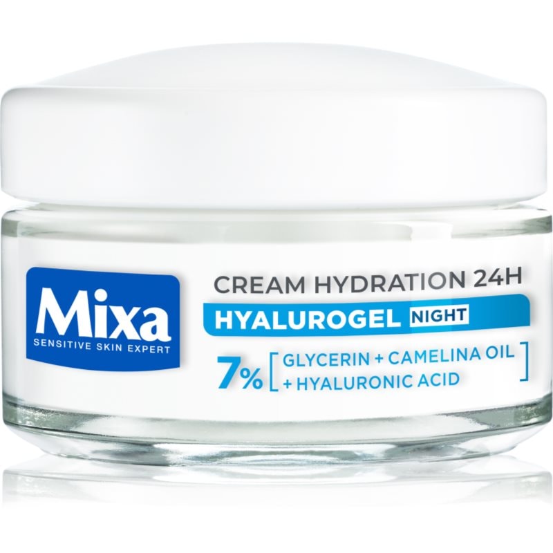 Mixa Hyalurogel Night нощен крем - Грижа за лице - Сравни цени от 1 магазин с безплатна доставка