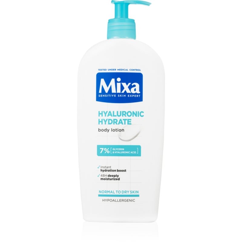 Mixa Hyalurogel интензивен хидратиращ лосион за тяло за суха и чувствителна кожа - Грижа за тяло - Сравни цени от 1 магазин с безплатна доставка