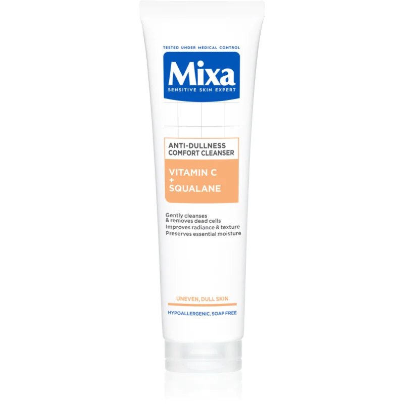 MIXA Anti-Dullness Comfort Cleanserm почистващ гел за лице с витамин С - Грижа за лице - Сравни цени от 1 магазин с безплатна доставка