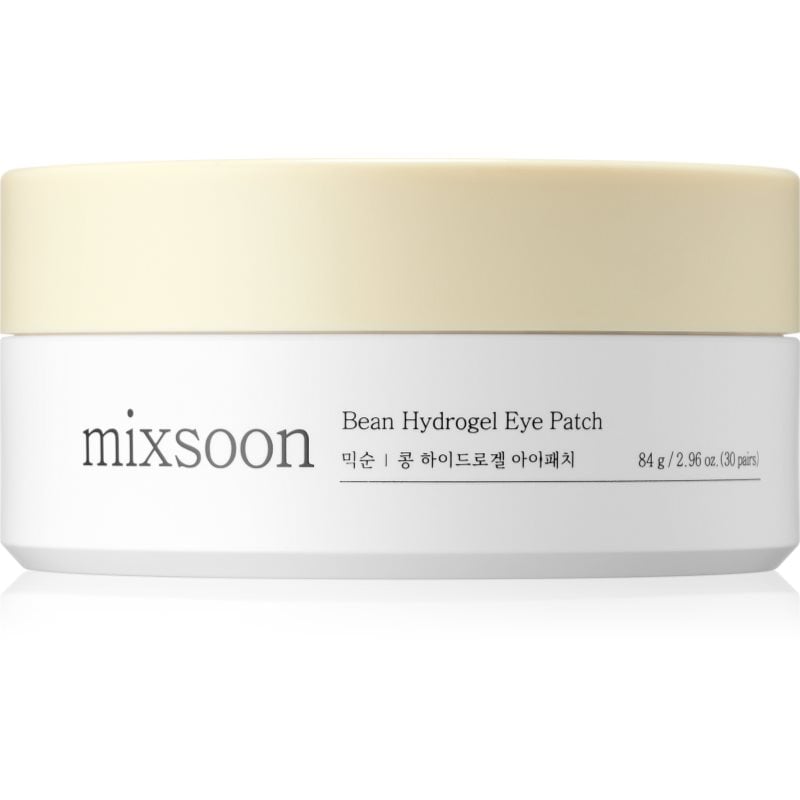 mixsoon Bean Hydrogel Eye Patch хидрогелова маска за зоната около очите за освежаване и изглаждане на кожата