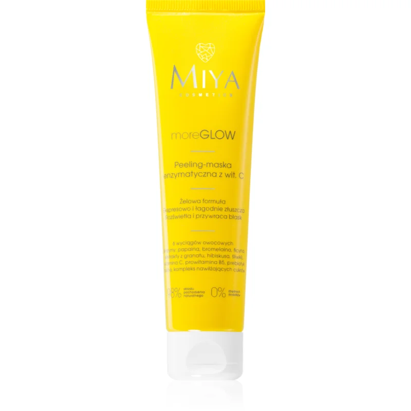 MIYA Cosmetics moreGLOW пилинг маска с ензими