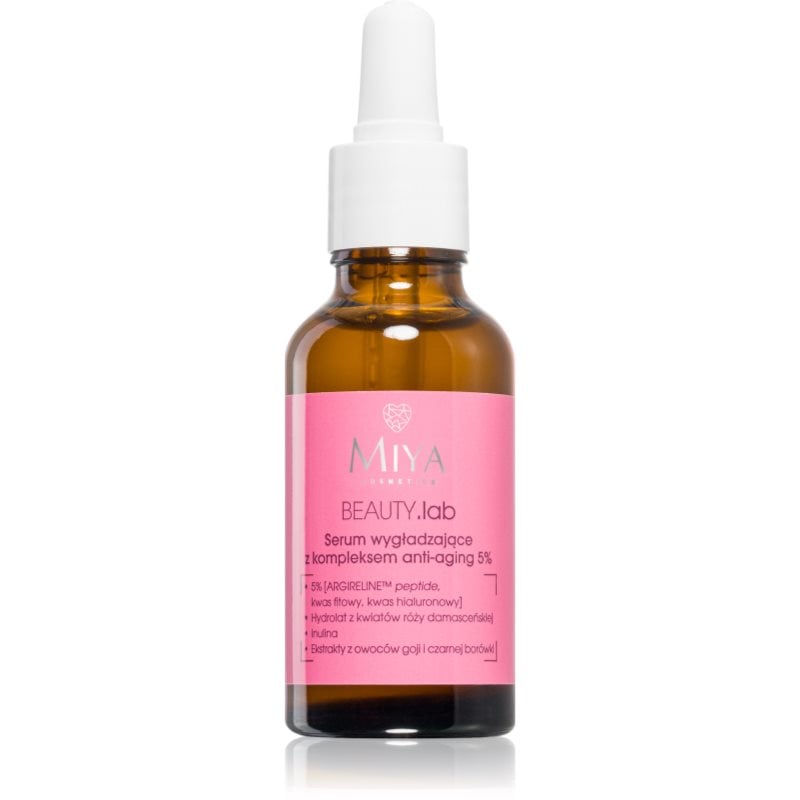 MIYA Cosmetics BEAUTY.lab изглаждащ серум против стареене на кожата