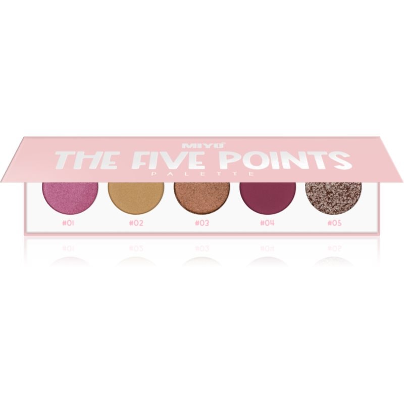 Miyo Eyeshadow The five points палитра сенки за очи - Грим - Сравни цени от 1 магазин с безплатна доставка