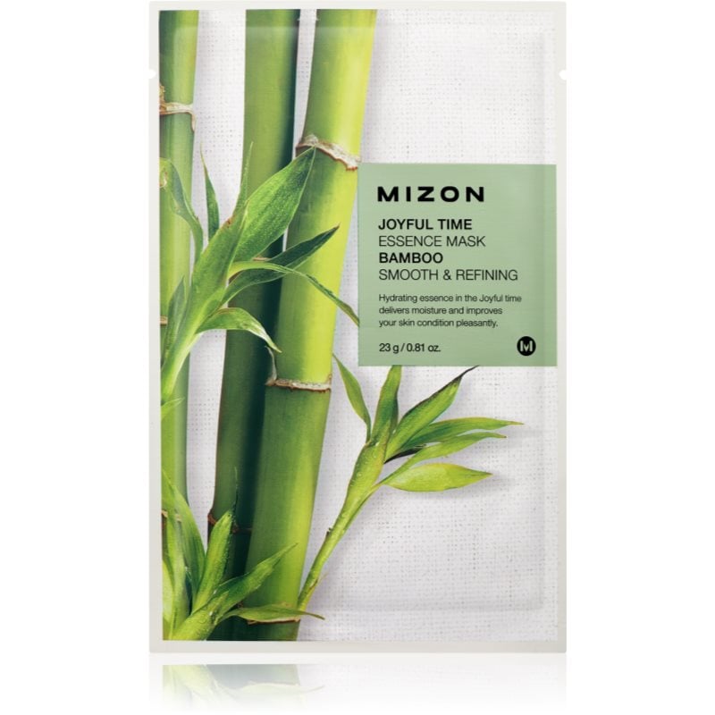 Mizon Joyful Time Bamboo платнена маска с изглаждащ ефект