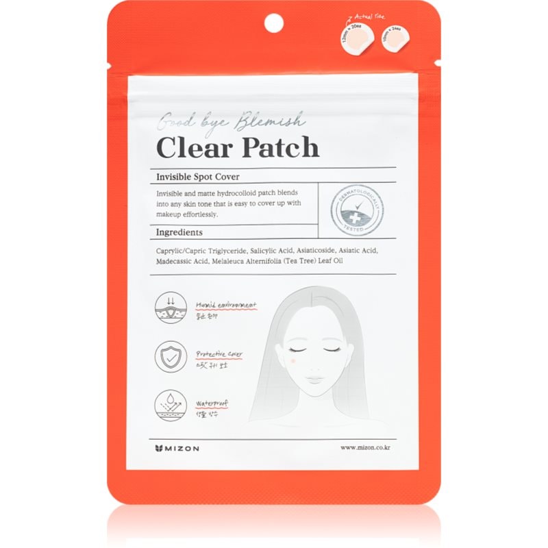 Mizon Good Bye Blemish Clear Patch почистваща лепенка против акне - Грижа за лице - Сравни цени от 1 магазин с безплатна доставка