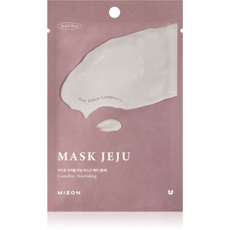 Mizon Joyful Time Jeju Camellia подхранваща платнена маска с антиоксидантен ефект - Грижа за лице - Сравни цени от 1 магазин с безплатна доставка