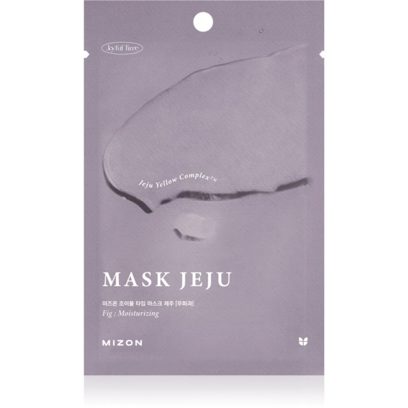 Mizon Joyful Time Jeju Fix хидратираща платнена маска
