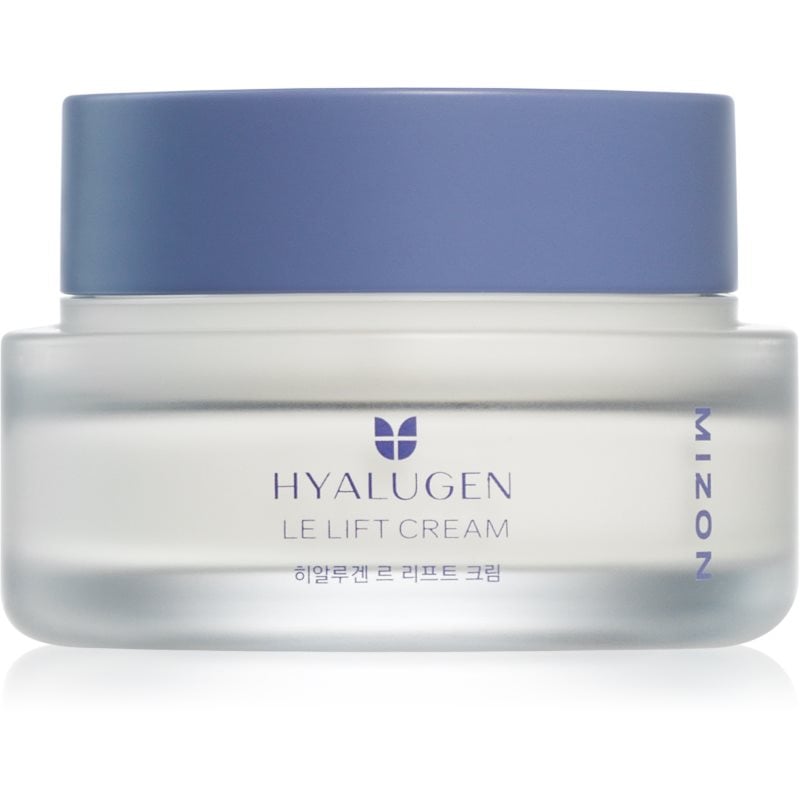 Mizon Hyalugen Le Lift Cream изглаждащ крем против бръчки за подхранване на кожата на лицето и поддържане на естествената хидратация