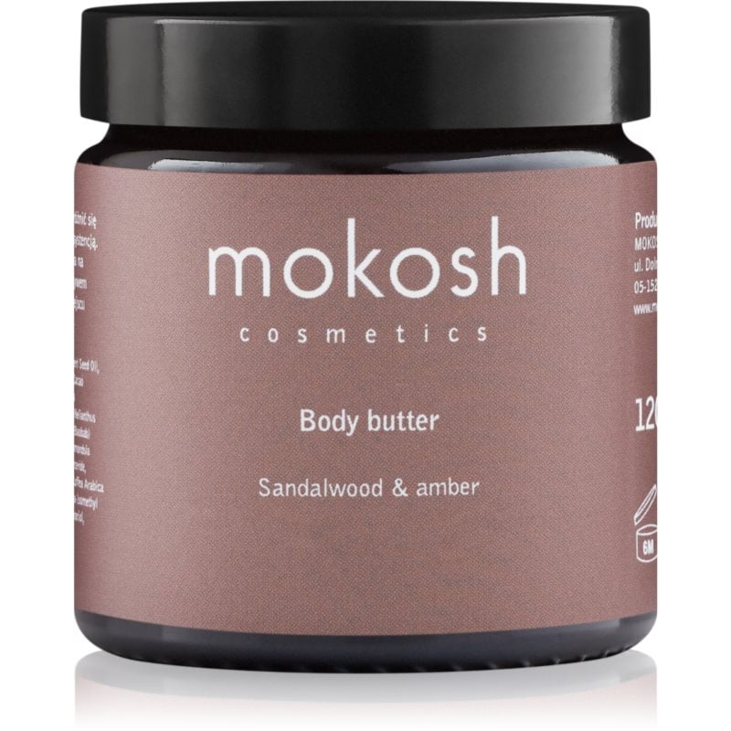 Mokosh Sandalwood & Amber подхранващо масло за тяло