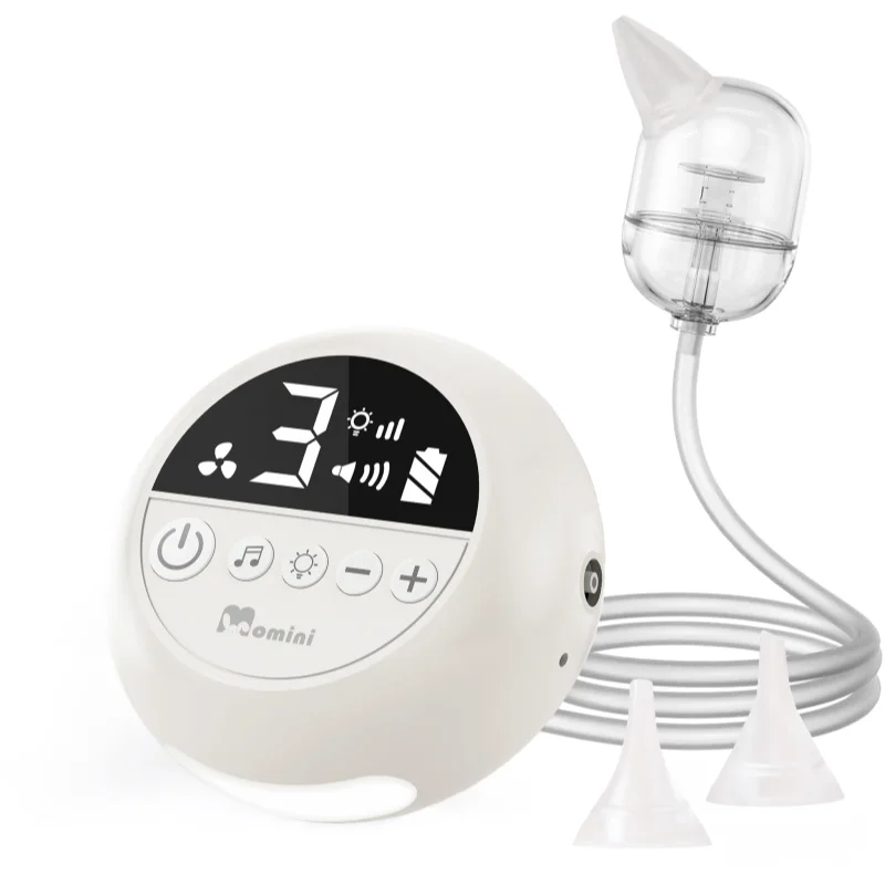 Momini Automatic Nasal Aspirator Sniffley аспиратор за нос електрическа - За деца - Сравни цени от 1 магазин с безплатна доставка