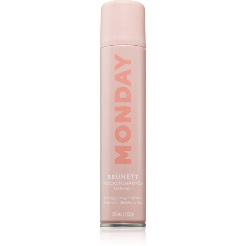 MONDAY Brunette Dry Shampoo суш шампоан за тъмна коса с кератин - Грижа за коса - Сравни цени от 1 магазин с безплатна доставка