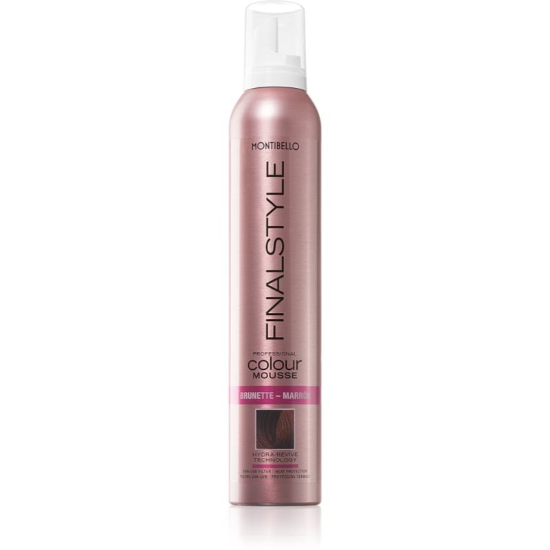Montibello FINALESTYLE Color mousse оцветяващ мус за подчертаване на цвета на косата Brunette - Marrone