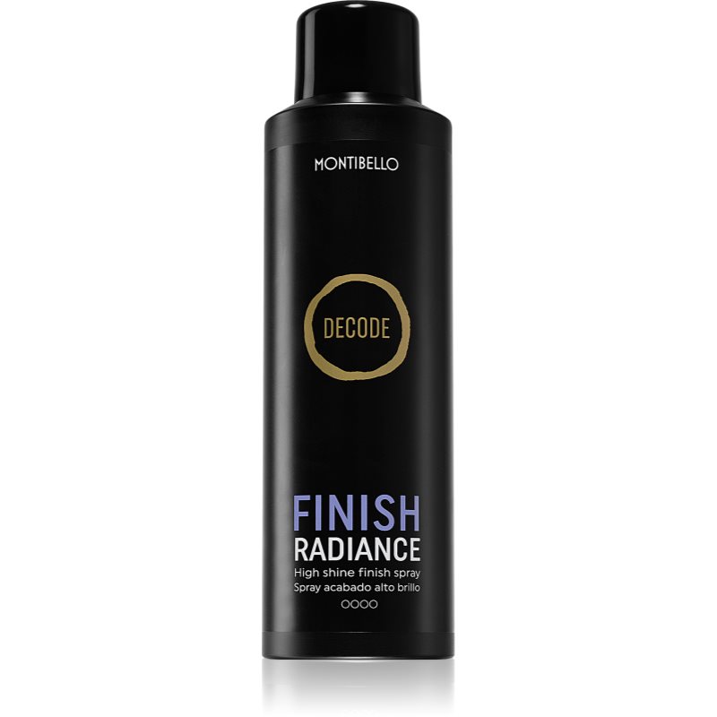 Montibello Decode Finish Radiance Spray бързозасъхващ спрей за коса за блясък - Грижа за коса - Сравни цени от 1 магазин с безплатна доставка