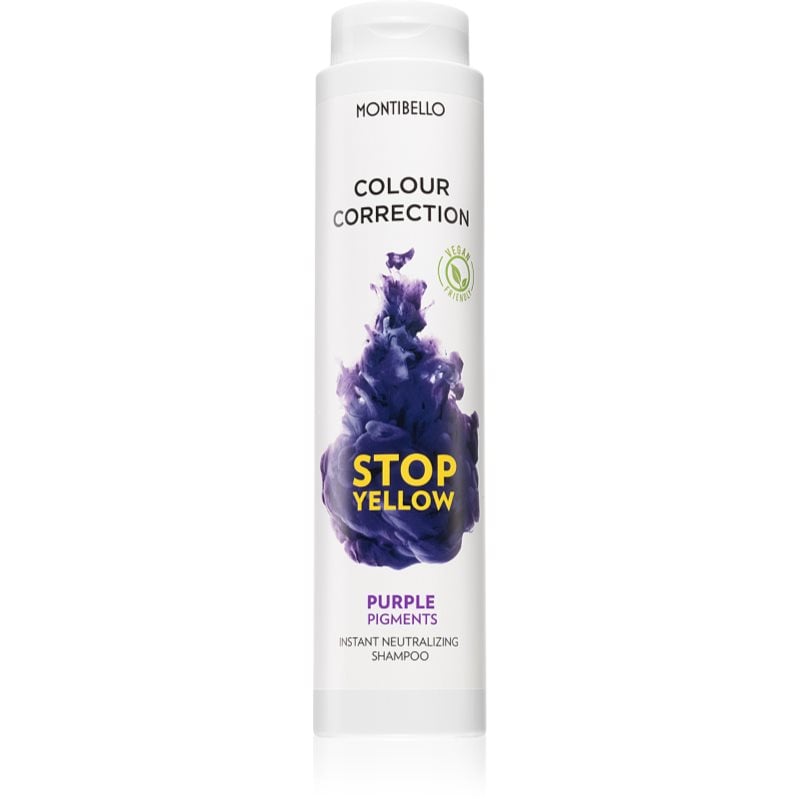 Montibello Colour Correction Stop Yellow шампоан за изрусена и руса коса неутрализиращ жълтеникавите оттенъци