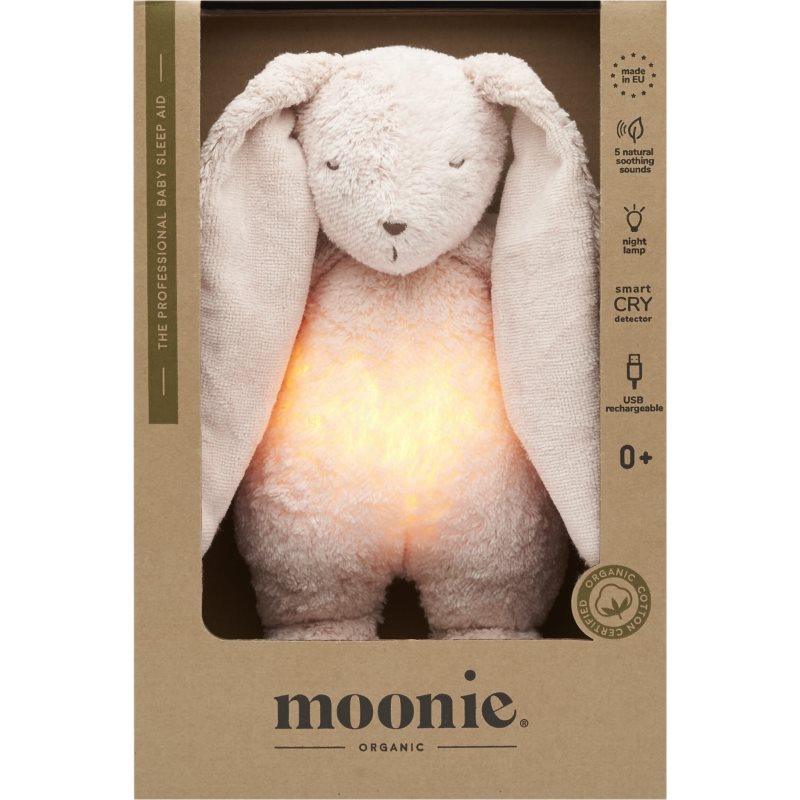 Moonie The Humming Friend 2.0 Organic Rose играчка за заспиване с мелодия - За деца - Сравни цени от 1 магазин с безплатна доставка