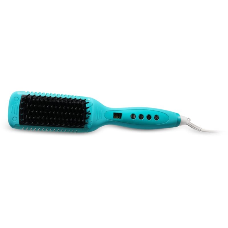 Moroccanoil Smooth Style Ceramic Heated Brush изглаждаща четка за коса с вградена йонизираща функция