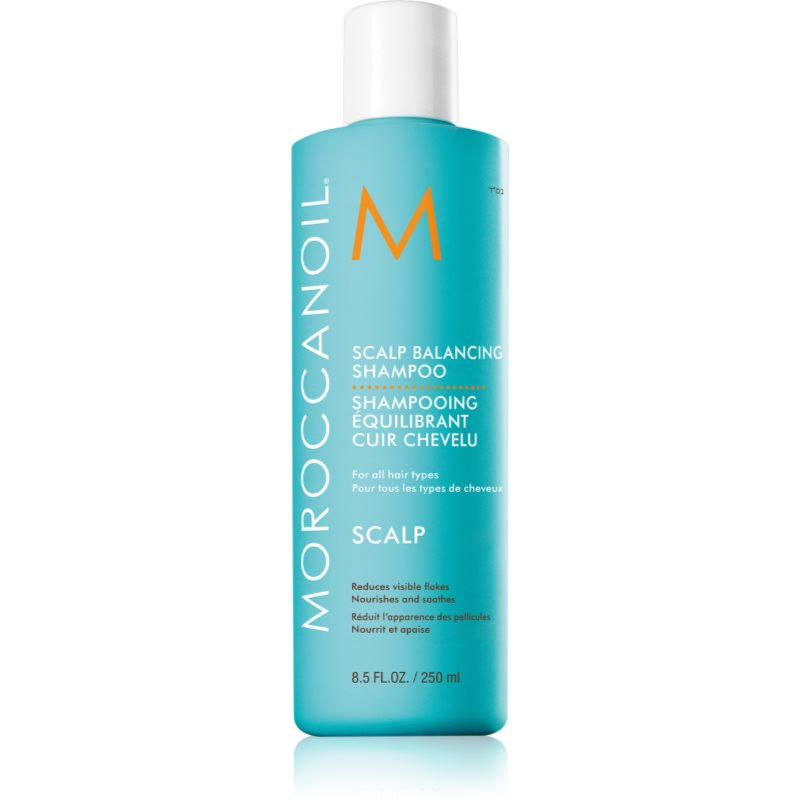 Moroccanoil Moroccanoil Scalp Balancing Shampoo успокояващ шампоан за мазна коса против пърхот - Унисекс парфюм 70мл - Сравни цени от 1 магазин с безплатна доставка