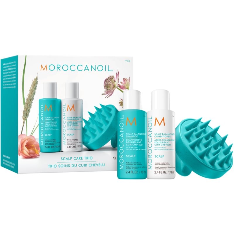 Moroccanoil Scalp Discovery Set комплект за мазна кожа на скалпа против пърхот - Комплект - Сравни цени от 1 магазин с безплатна доставка